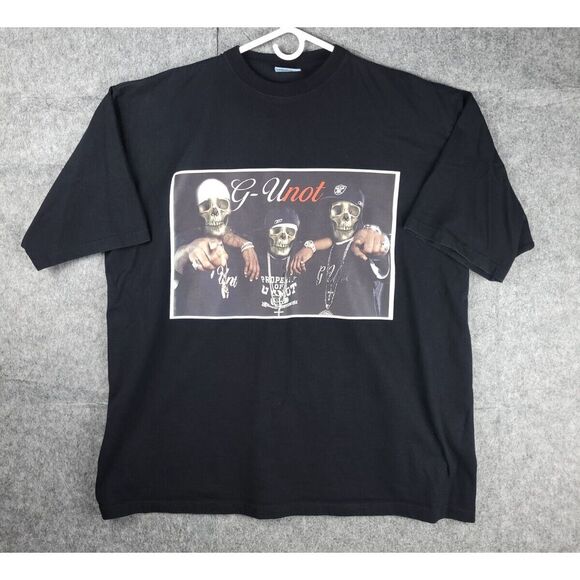Vintage G-Unit Shirt Men's 3XL XXXL Heavy Graphic Hip Hop Rap Tee Russo Wear